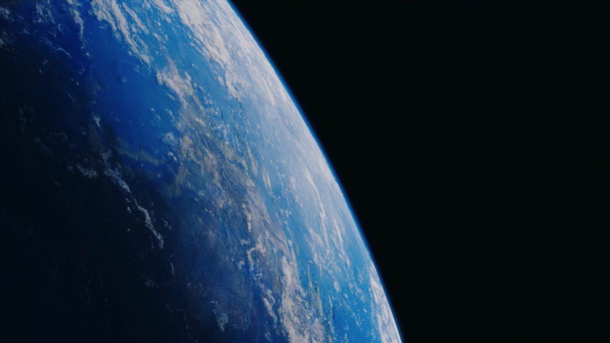 Earth viewed from space